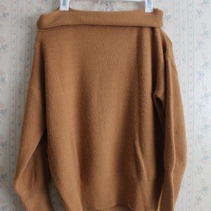 Forever 21 Cozy Oversized Off the Shoulder Sweater